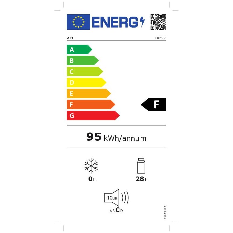 AEG koelbox KK 28, thermoelektrisch, 28 liter, zwart
